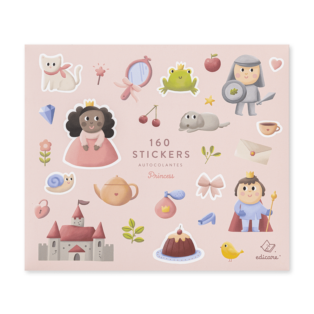 160 Stickers | Autocolantes | Princesas