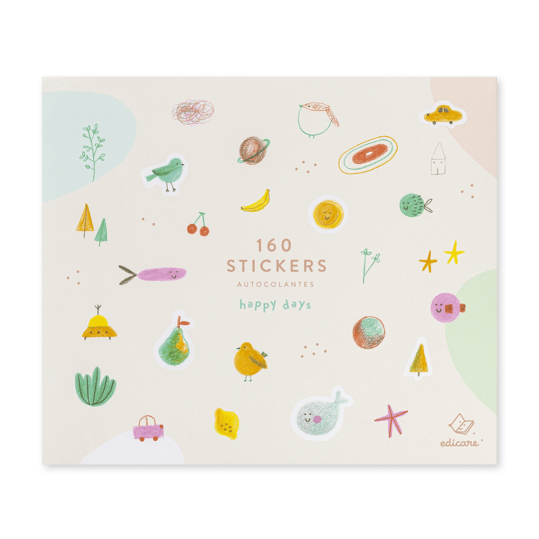 160 Stickers | Autocolantes | Dias Felizes