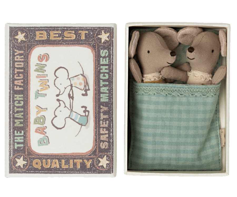 Twins | Baby Mice In Matchbox