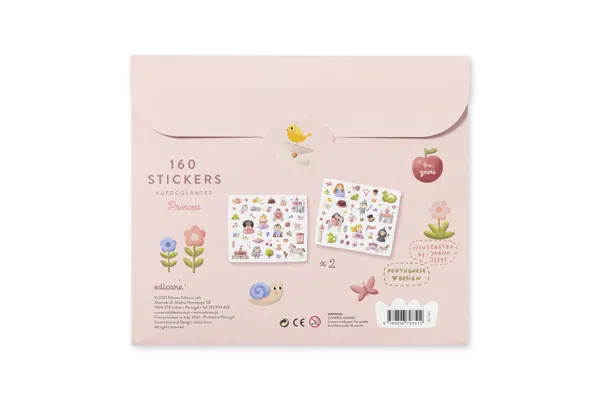 160 Stickers | Autocolantes | Princesas - Image 5