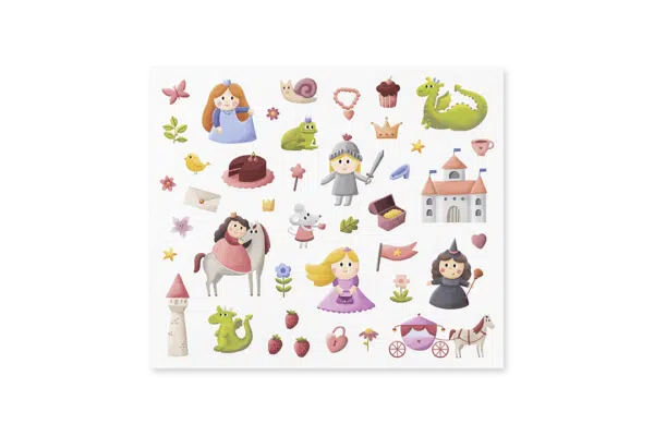 160 Stickers | Autocolantes | Princesas - Image 4