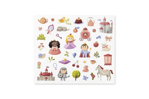 160 Stickers | Autocolantes | Princesas - Image 3