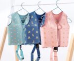 Colete Flutuador de Aprendizagem | Rosa Baby Ducks - Image 3