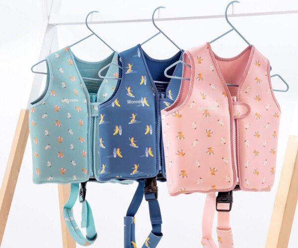 Colete Flutuador de Aprendizagem | Rosa Baby Ducks - Image 3