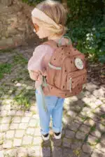 Mini Mochila | Happy Prints | Caramel - Image 10