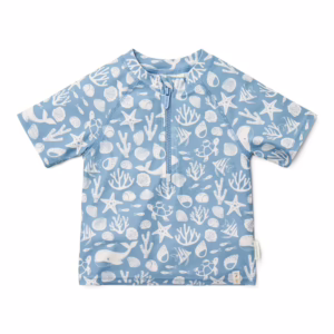 T-Shirt de Praia | Manga Curta | Sea Life Ocean Blue