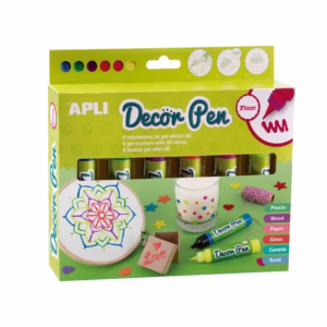 Caneta Decor | Fluor | 6 cores