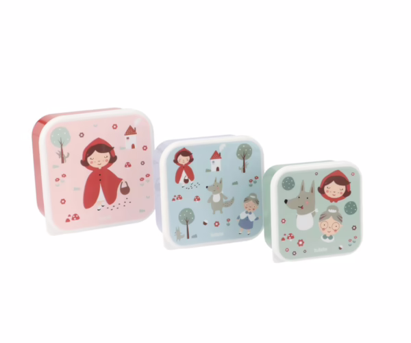 Conjunto 3 Caixas Lancheira | Little Red - Image 1